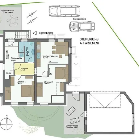 Apartmán Steinerberg Sankt Johann in Tirol